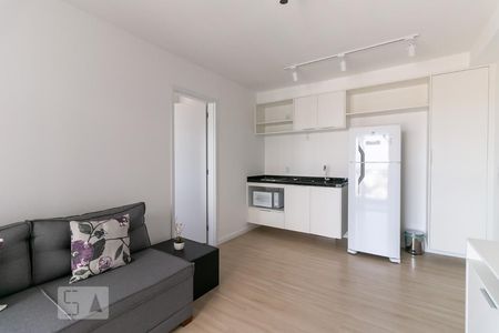 Sala de apartamento para alugar com 1 quarto, 35m² em Mirandópolis, São Paulo