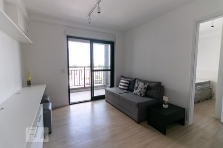 Sala de apartamento para alugar com 1 quarto, 35m² em Mirandópolis, São Paulo