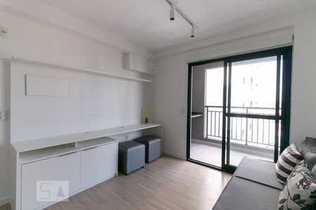 Sala de apartamento para alugar com 1 quarto, 35m² em Mirandópolis, São Paulo