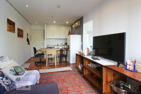 Sala de apartamento para alugar com 1 quarto, 42m² em Itaim Bibi, São Paulo