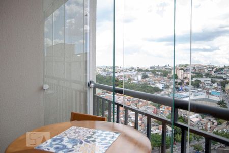 Varanda de apartamento à venda com 2 quartos, 57m² em Conceição, Diadema