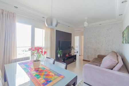 Sala de apartamento à venda com 3 quartos, 73m² em Loteamento Parque São Martinho, Campinas