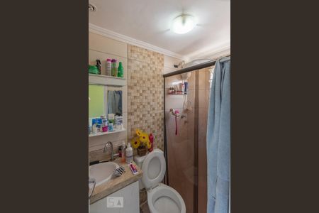 Banheiro da Suíte de apartamento à venda com 3 quartos, 75m² em Vila Industrial, Campinas