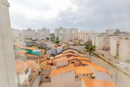 Vista da Sala de apartamento para alugar com 2 quartos, 57m² em Parque São Vicente, Santo André