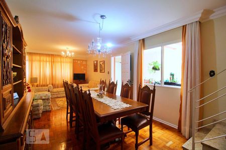 Sala de Jantar de casa à venda com 4 quartos, 207m² em Parque Jaçatuba, Santo André