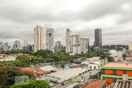 Vista de apartamento à venda com 1 quarto, 55m² em Vila Olímpia, São Paulo