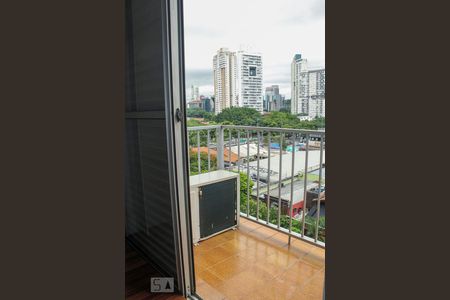 Varanda de apartamento à venda com 1 quarto, 55m² em Vila Olímpia, São Paulo