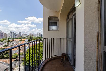 Sacada de apartamento à venda com 3 quartos, 117m² em Vila Clementino, São Paulo