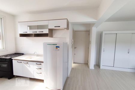 Cozinha e Área de Serviço de kitnet/studio para alugar com 1 quarto, 25m² em Operário, Novo Hamburgo