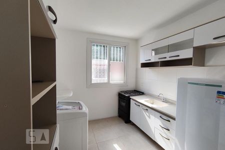 Cozinha e Área de Serviço de kitnet/studio para alugar com 1 quarto, 25m² em Operário, Novo Hamburgo