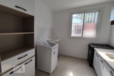 Cozinha e Área de Serviço de kitnet/studio para alugar com 1 quarto, 25m² em Operário, Novo Hamburgo