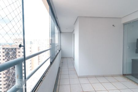 Varanda da Sala de apartamento para alugar com 3 quartos, 98m² em Setor Bueno, Goiânia