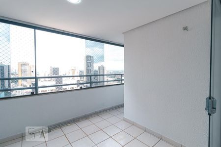 Varanda da Sala de apartamento para alugar com 3 quartos, 98m² em Setor Bueno, Goiânia