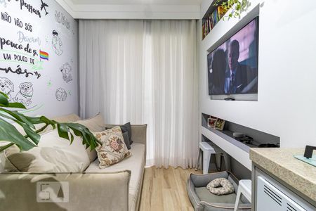 Sala de apartamento para alugar com 1 quarto, 28m² em Jardim Prudência, São Paulo