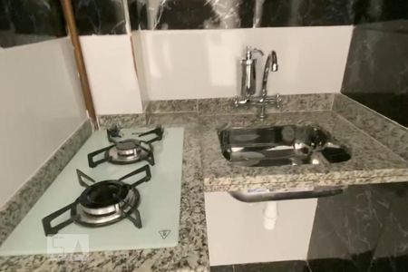 Cozinha de apartamento para alugar com 1 quarto, 25m² em Centro, Rio de Janeiro