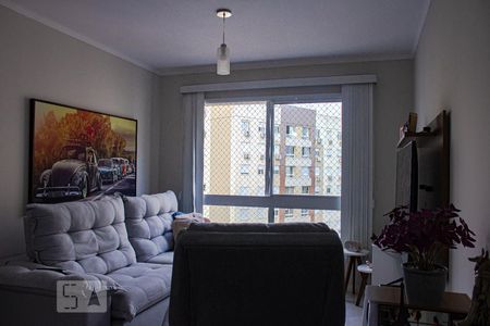 Sala de apartamento à venda com 3 quartos, 76m² em Brigadeira, Canoas