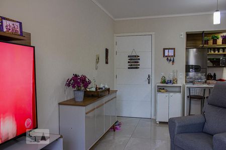 Sala de apartamento à venda com 3 quartos, 76m² em Brigadeira, Canoas