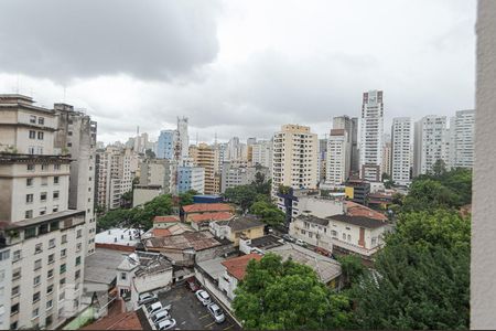 VIsta de apartamento para alugar com 1 quarto, 25m² em Consolação, São Paulo