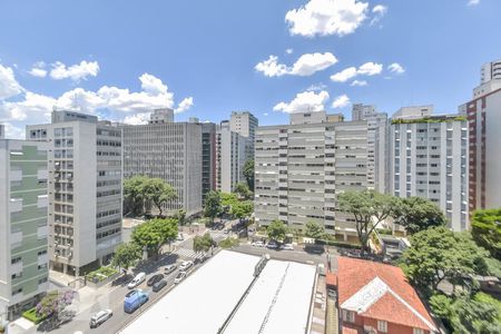 Vista da Sala de apartamento à venda com 2 quartos, 117m² em Higienópolis, São Paulo