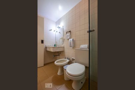 Banheiro de apartamento à venda com 1 quarto, 46m² em Jardim Paulista, São Paulo