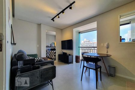 Sala de apartamento para alugar com 1 quarto, 28m² em Sé, São Paulo