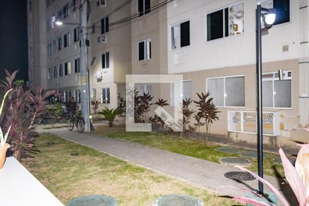 Vista da Sala de casa de condomínio para alugar com 2 quartos, 42m² em Campo Grande, Rio de Janeiro