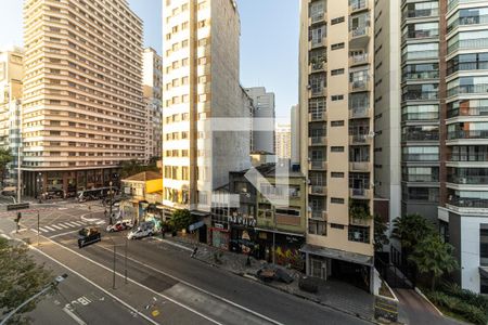 Vista do Quarto de apartamento à venda com 1 quarto, 63m² em Santa Cecília, São Paulo