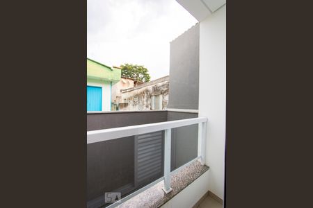 Varanda do quarto 1 de apartamento para alugar com 2 quartos, 58m² em Vila Curuca, Santo André