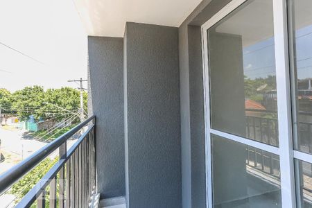 Varanda da Sala de apartamento à venda com 1 quarto, 46m² em Rio Pequeno, São Paulo
