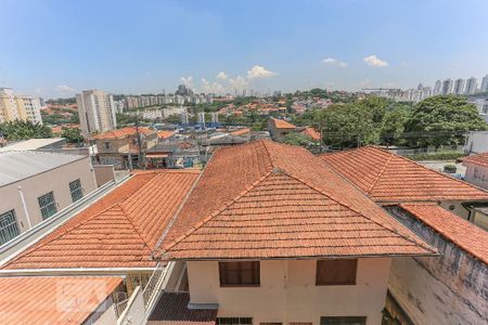 Varanda da Sala Vista de apartamento à venda com 1 quarto, 46m² em Rio Pequeno, São Paulo