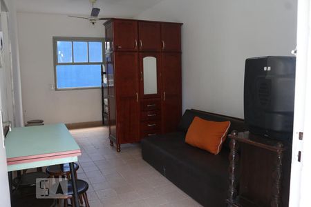SalaSA de apartamento para alugar com 1 quarto, 35m² em Centro, São Vicente