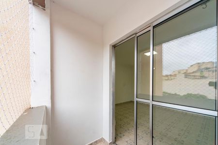 Varanda da Sala de apartamento à venda com 2 quartos, 58m² em Vila Eldízia, Santo André