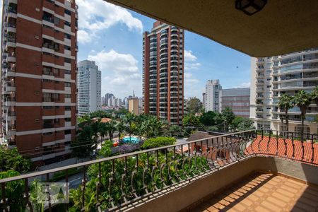 Varanda da Sala de apartamento à venda com 4 quartos, 250m² em Jardim Vila Mariana, São Paulo