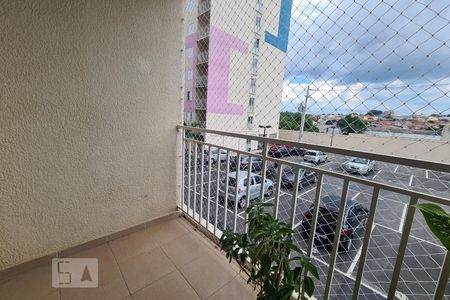 Varanda da Sala de apartamento para alugar com 2 quartos, 45m² em Recreio Marajoara, Sorocaba