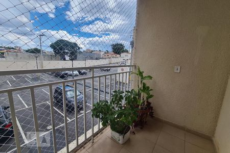 Varanda da Sala de apartamento para alugar com 2 quartos, 45m² em Recreio Marajoara, Sorocaba