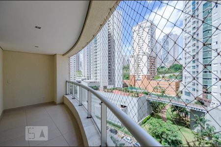 Varanda da Sala de apartamento para alugar com 3 quartos, 104m² em Vila da Serra, Nova Lima