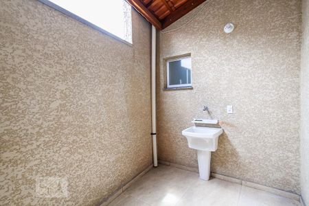 Lavanderia de apartamento à venda com 2 quartos, 59m² em Vila Guiomar, Santo André