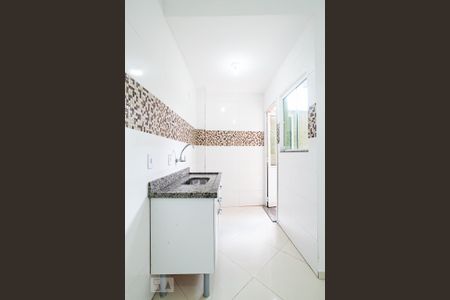 Cozinha de apartamento à venda com 2 quartos, 59m² em Vila Guiomar, Santo André