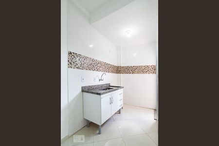 Cozinha de apartamento à venda com 2 quartos, 59m² em Vila Guiomar, Santo André