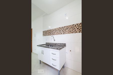 Cozinha de apartamento à venda com 2 quartos, 59m² em Vila Guiomar, Santo André