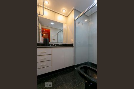 Banheiro de apartamento para alugar com 1 quarto, 42m² em Funcionários, Belo Horizonte