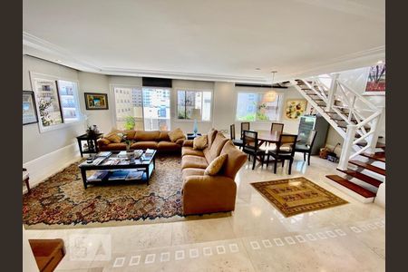 Sala de estar de apartamento à venda com 3 quartos, 390m² em Jardim Paulista, São Paulo
