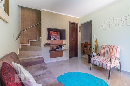 Sala de casa à venda com 3 quartos, 74m² em Campestre, Santo André