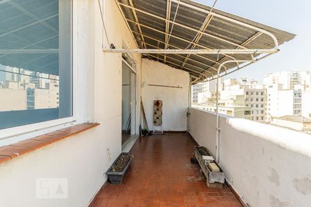 Varanda de apartamento para alugar com 1 quarto, 48m² em Vila Buarque, São Paulo