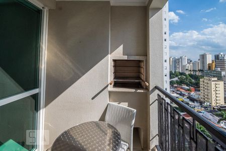 Varanda da Sala de apartamento à venda com 2 quartos, 64m² em Cambuí, Campinas