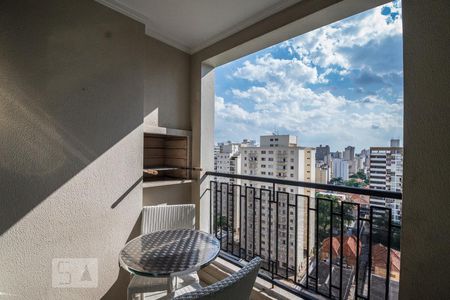 Varanda da Sala de apartamento à venda com 2 quartos, 64m² em Cambuí, Campinas