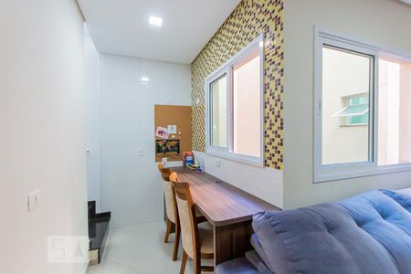 Sala de apartamento à venda com 2 quartos, 59m² em Jardim Paraíso, Santo André