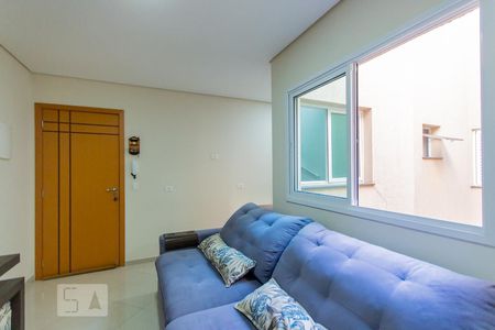 Sala de apartamento à venda com 2 quartos, 59m² em Jardim Paraíso, Santo André