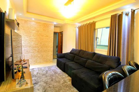 Sala de apartamento à venda com 2 quartos, 108m² em Vila Camilópolis, Santo André