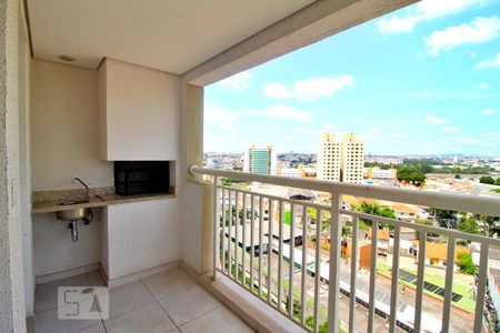 Varanda Gourmet de apartamento para alugar com 3 quartos, 72m² em Campestre, Santo André